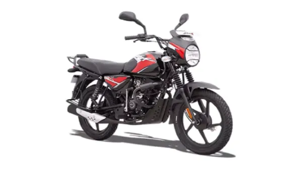 Bajaj CT 110 Ebony Black Red X ES